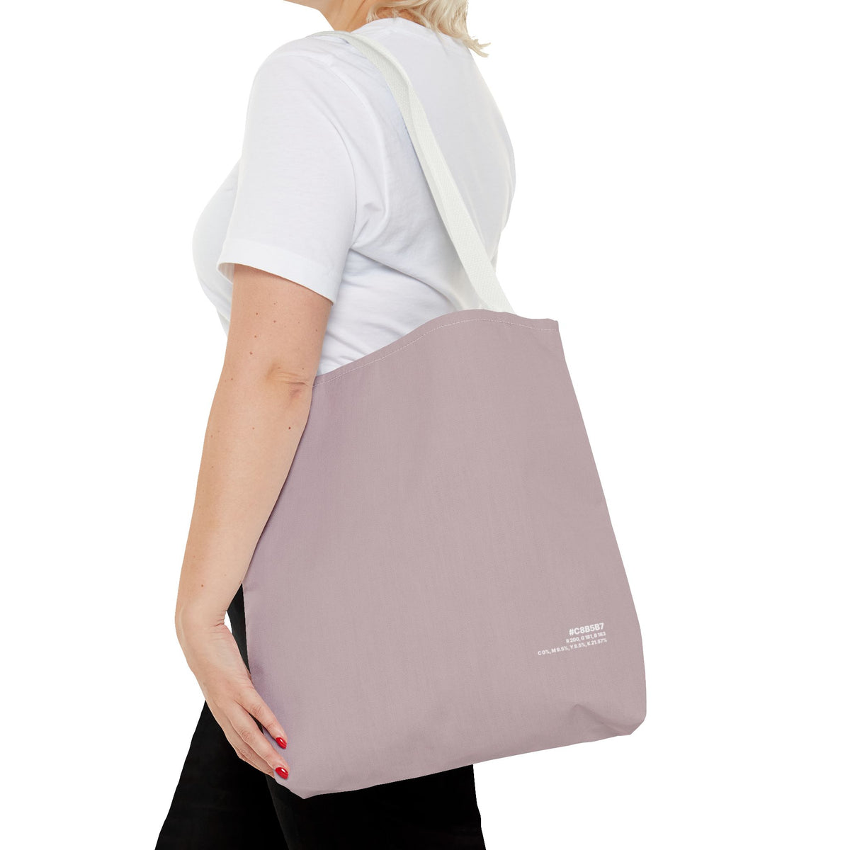 Taupe Rose tote | SIX DIGITS