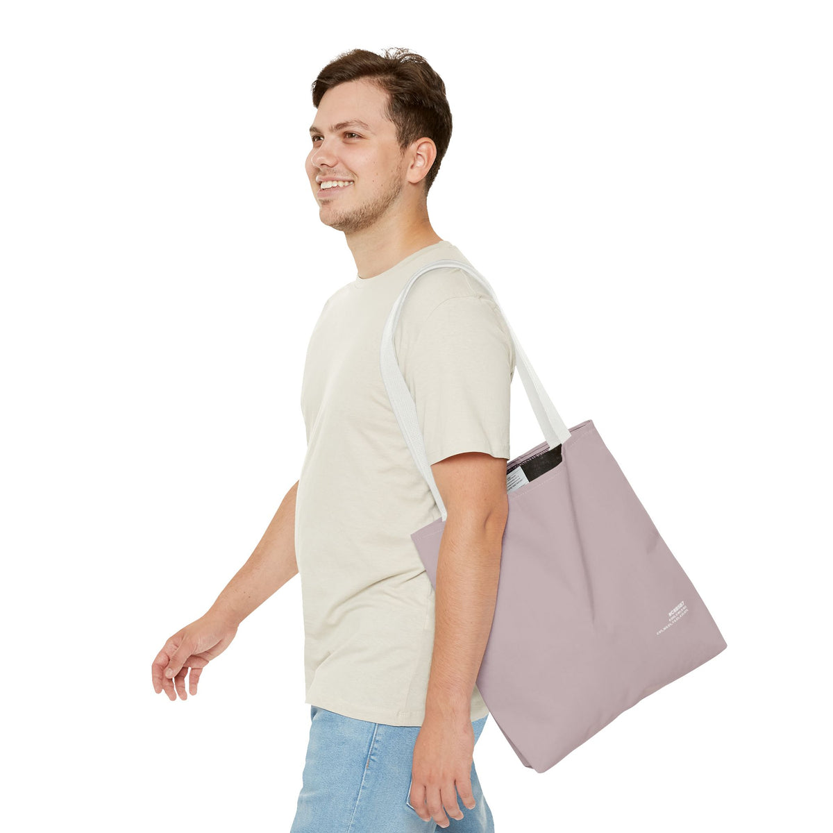 Taupe Rose tote | SIX DIGITS